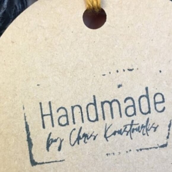 Hand Crocheted Red Tan Purple Pink Blue Boucle Extra Long Net Fringed Scarf - Picture 15 of 15